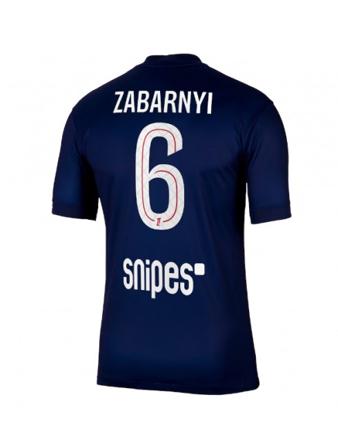 Moški Nogometna dresi replika Paris Saint-Germain Illia Zabarnyi #6 Domači 2025-26 Kratek rokav Moški Nogometna dresi replika Paris Saint-Germain Illia Zabarnyi #6 Domači 2025-26 Kratek rokav